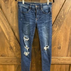 American Eagle Outfitters Dark Wash Skinny Jeans